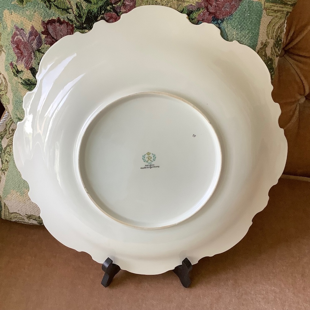 Reichenbach R Fine China Germany 12” - Picture 2 of 4